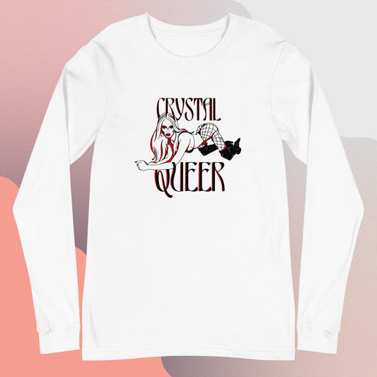 All Fours - Crystal Queer Long Sleeve Tee