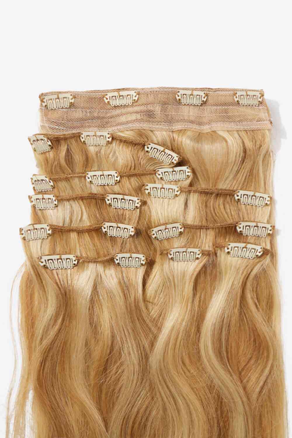 Virgin Human Hair Extensions | 20" | Golden Blonde