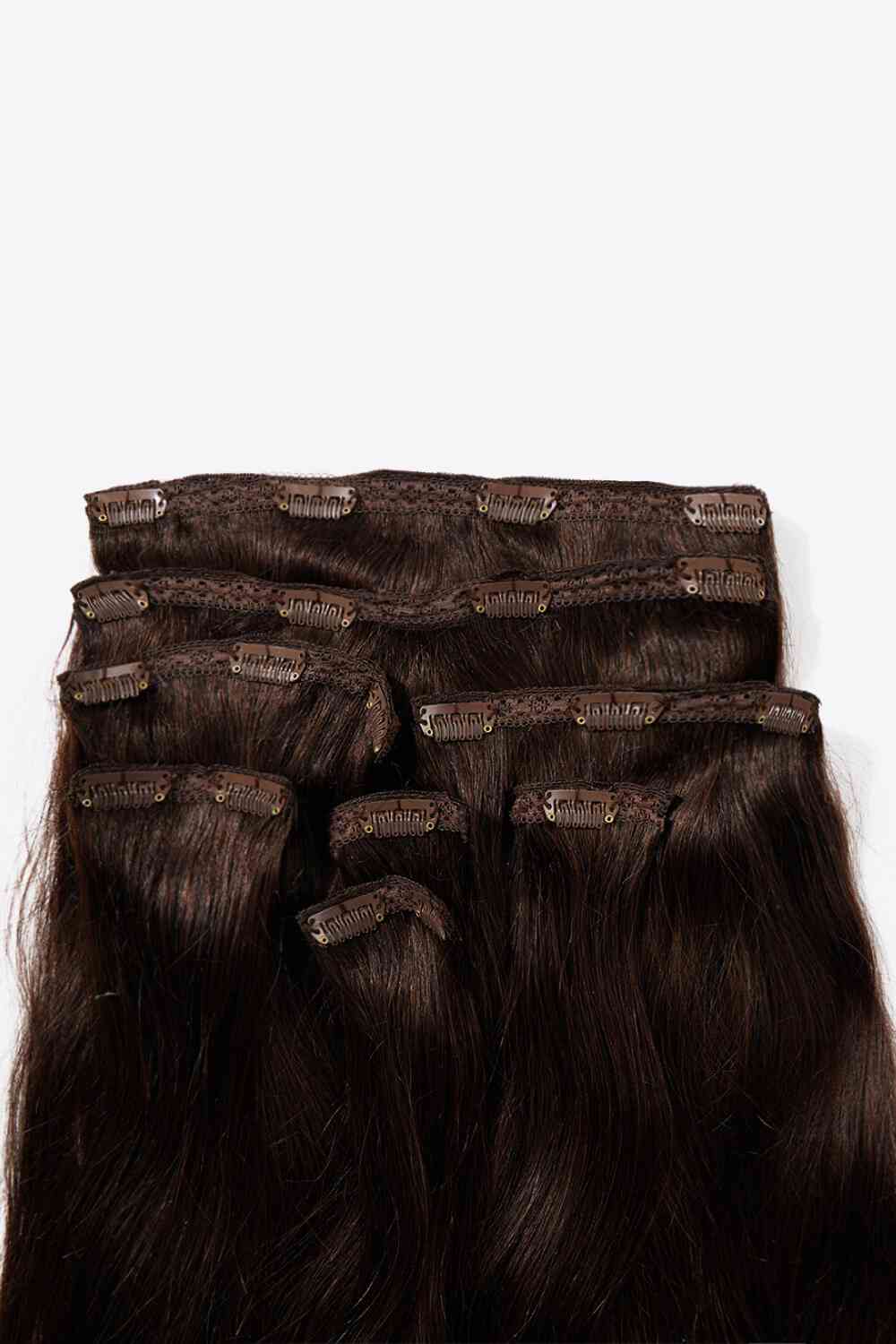 Virgin Human Hair Extensions | 20” | Chocolate Brown