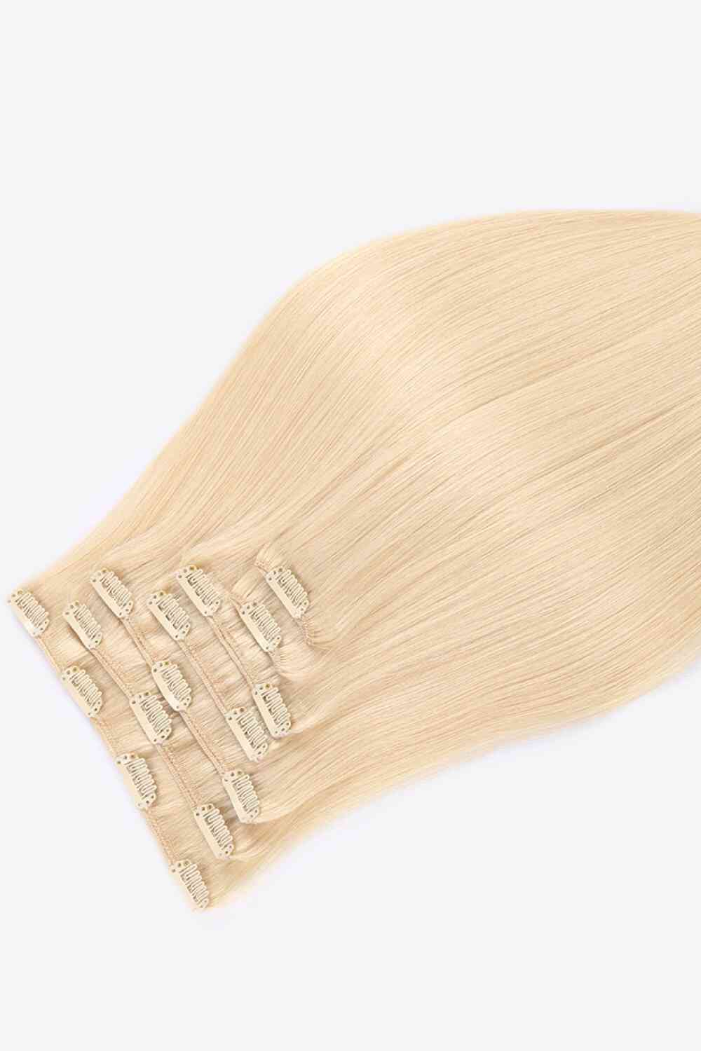 Virgin Human Hair Extensions | 20” | Blonde