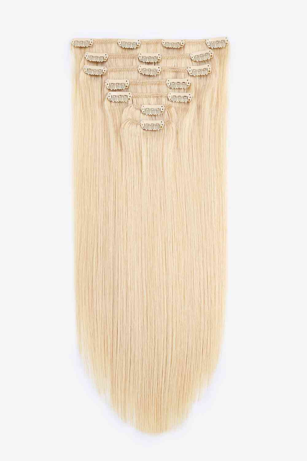 Virgin Human Hair Extensions | 20” | Blonde