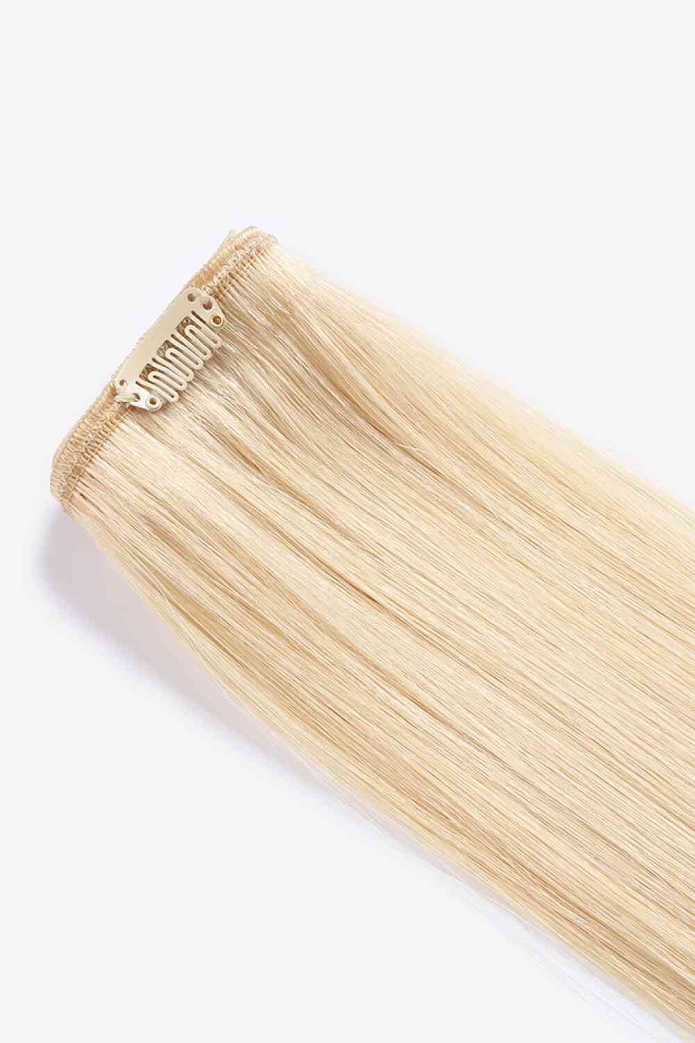 Virgin Human Hair Extensions | 16” | Blonde